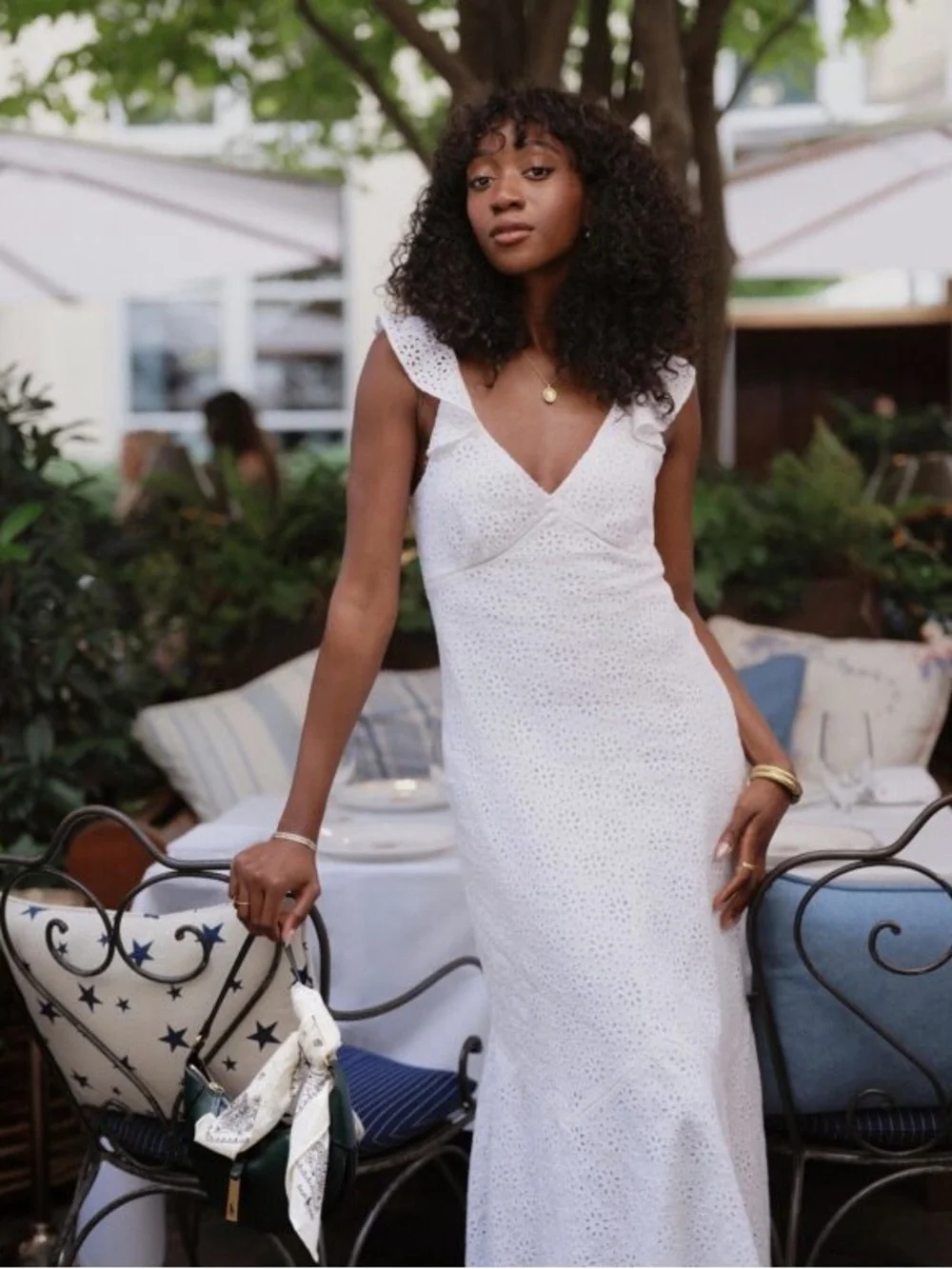 Polo Ralph Lauren • Embroidered Eyelet Cotton Dress white broderie anglaise - Picture 3 of 15